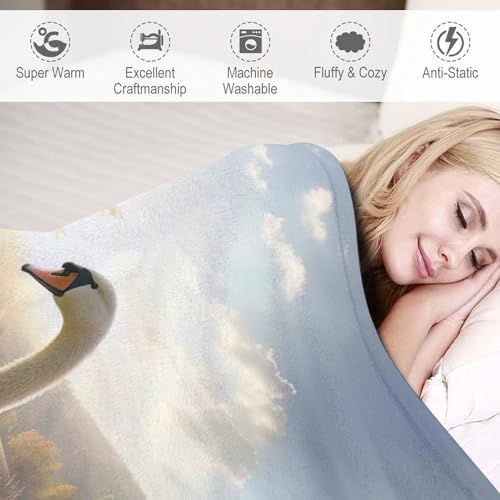 Manta de forro polar grande para sofá colcha de cama reversible 6