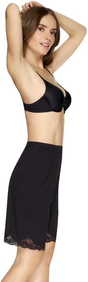 Ilusion 2637 - Women's Bloomer Slips, Lace Trim Bloomer Slip Shorts, Pettipants Under Dress - Image 3