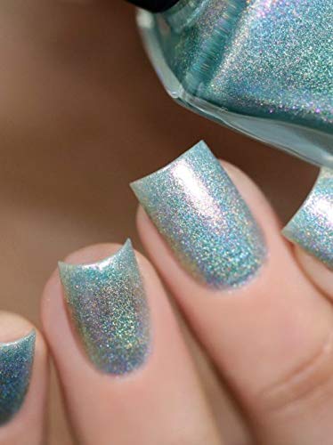 Image of ILNP Summer Lovin' - Pastel Teal Holographic Shimmer Nail Polish