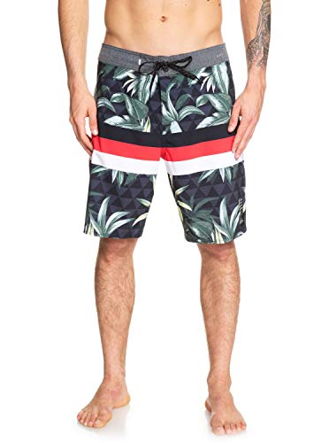 Boardshort de bain Quiksilver Highline Hawaii Variable stretch 4D pour homme
