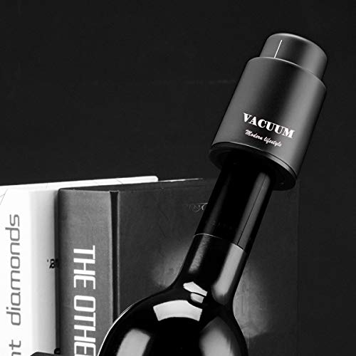 2 flessendop, wijnflessendop, champagnedop en wijnstop, wijnkurken houden vers voor wijnliefhebbers - Afbeelding 3