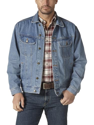 Wrangler mens Rugged Wear Unlined denim...