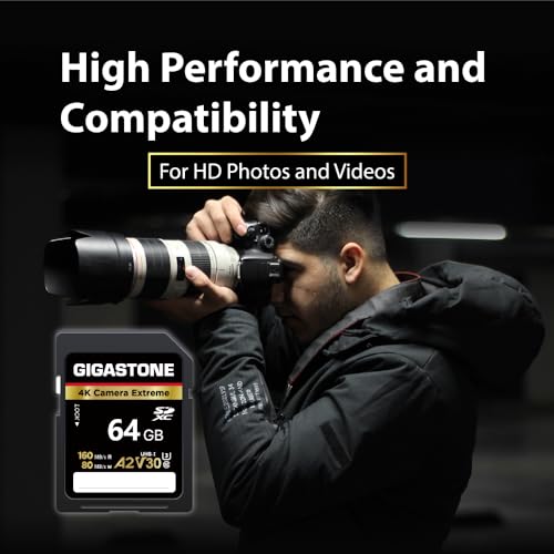 Image of 【5-Years Data Recovery】 GIGASTONE 64GB SD Card 2-Pack + USB C Card Reader