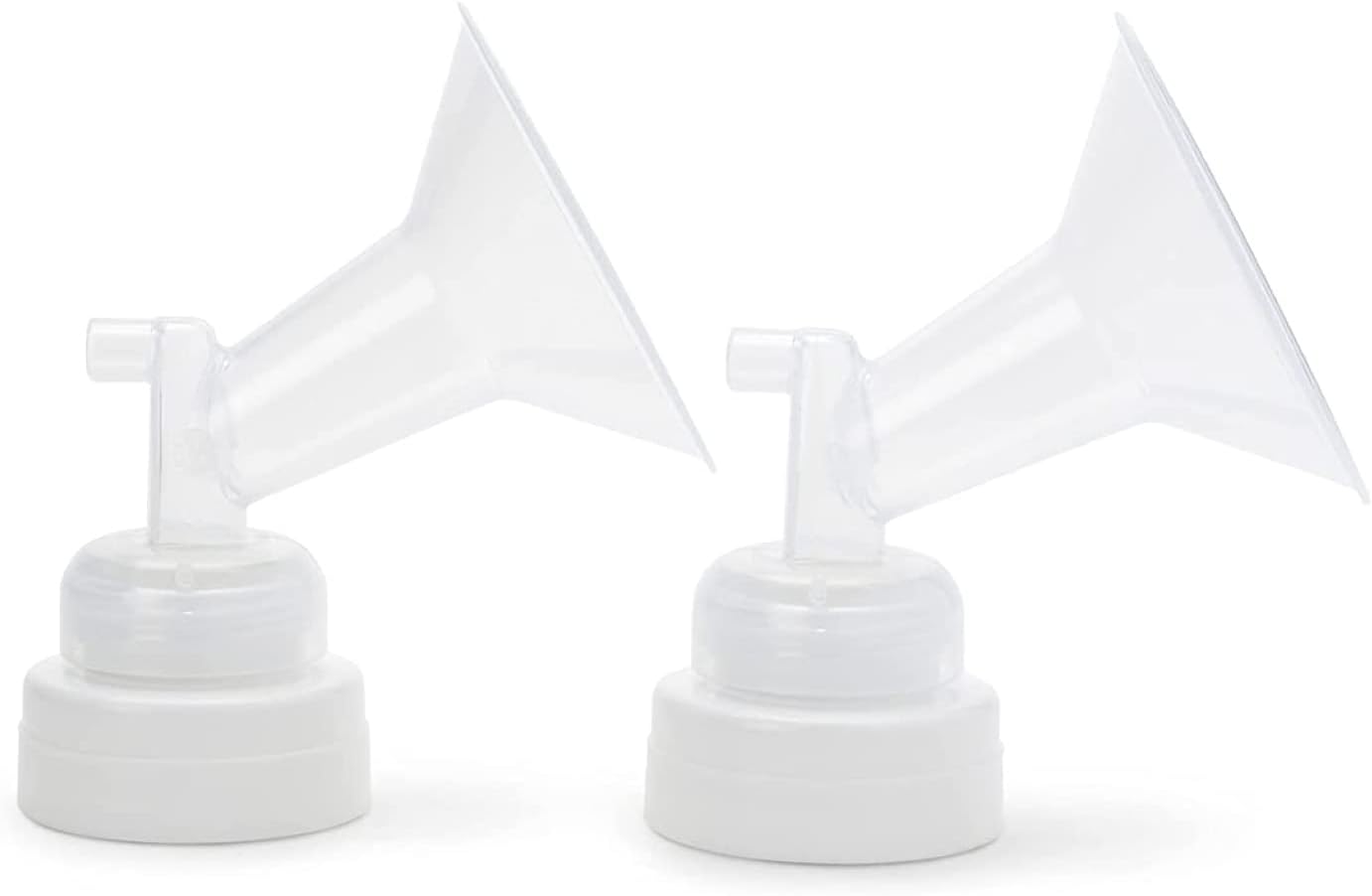 Mya Breast Pump Replacement Flanges 30mm, 2 Count, Comfort Fit Angled Flange