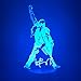 Produktbild 3D Lampe,3D Lampe Queen Freddie Mercury Figur Led Nachtlicht Touch Sensor Baby Kinder Nachtlicht Für Büroraum Dekorative Lampe 3D Geschenk