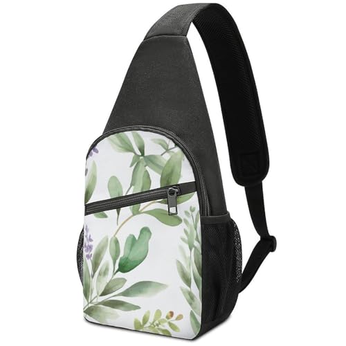 Bolso bandolera casual de poliéster para senderismo unisex miniatura 1