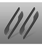 HANSSHOW Door Handle Cover for Tesla Model 3&Y 3K Real Carbon Fiber Model 3/Y Door Handle Wrap Ki...