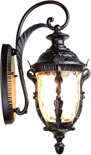 Lampe murale d'extérieur étanche contre l'usure de la pluie en jardin