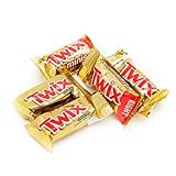 TWIX Caramel Chocolate Minis - 1 lbs Fun Size Mini Treats - Irresistible Milk Cookie Bars - Individually Wrapped Bulk Chocolate Candy - Delicious Sweets for Christmas, Holidays, Pantry & Birthdays