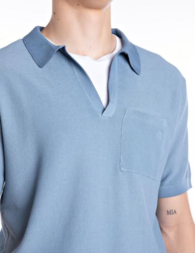 Replay chandail homme pull chaud ajusté infroissable