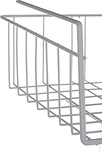 St@llion 40CM UNDER SHELF STORAGE BASKET - undershelf STORAGE UNIT - KITCHEN -STRONG SPACESAVER For Your Kitchen Space (Pack of 1)