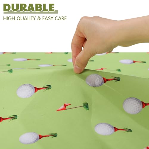 Image of Vitalcozy 4 Pcs Golf Crib Sheet for Standard Nursery Decor