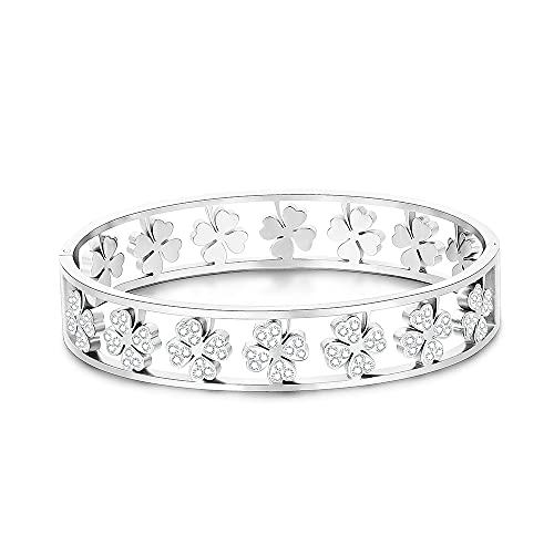 XINYIXIN Mujer Niñas Amigos Sisters Lady acero inoxidable Crystal Cover