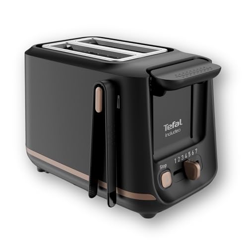 Tefal Grille-pain 2 fentes, Pinces Magnétiques, 7...