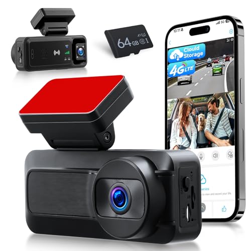 Dash Cam 4G LTE Anti-Vandalisme : Solution de Surveillance À Distance 24/7 pour Voiture
