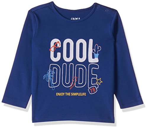 Image of Amazon Brand - Jam & Honey Baby Boy's and Girls Full Sleeves T-Shirt | 100% Cotton Printed Regular Fit Unisex T-Shirts | New Born Baby Clothes - 0 to 24 Months