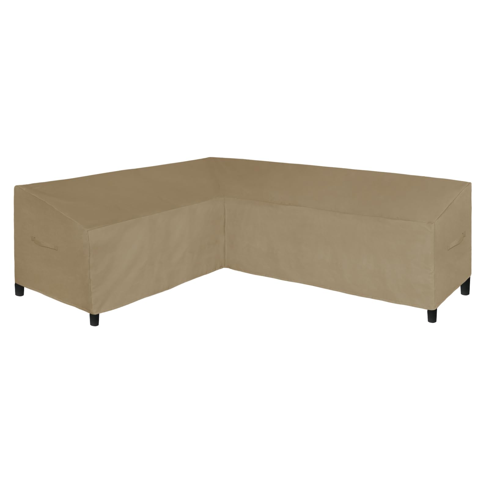 Easy-Going 600D Patio L-Shaped Sectional Sofa Cover, 85"X110", Left Facing