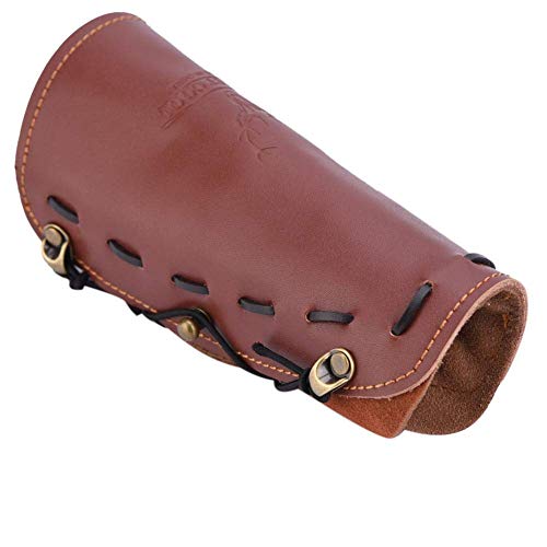 Hoseten Archery Armguard, Arm Guards For Archery Leather Bracers Leather Arm Guards, For Adolescent For Children Protective Gear #TOP7