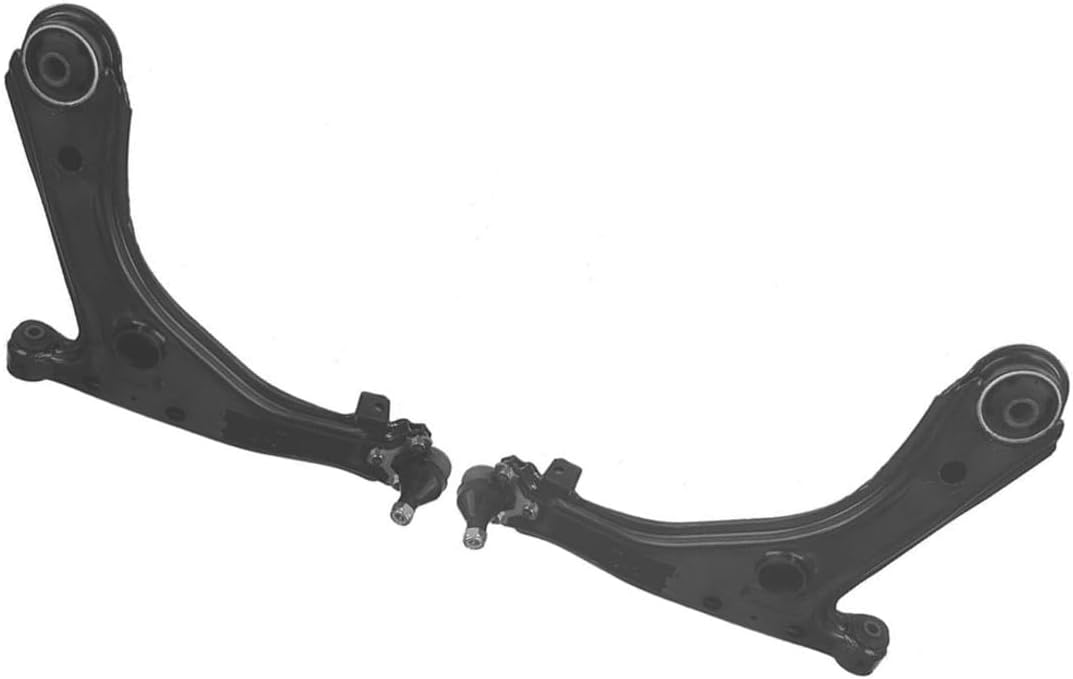 Front Left Lower, Front Right Lower Suspension Control Arm and Ball Joint Assembly for Volkswagen Jetta 1995 1996 1997 1998 1999 Replacement 1H0 407 151 A, 1H0 407 152 2 Pcs