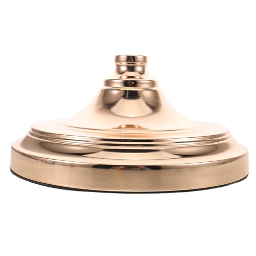 Socle de lampe en fer rond doré 260mm pour luminaire de chevet DIY