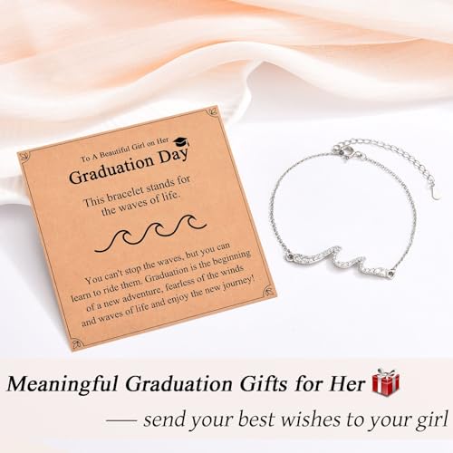 Wave Bracelet Gifts for Mom Grammy Nana Boss Lady Best Friends Sister Daughter Granddauhgter Niece, Christmas Birthday Easter Valentines Day Graduation Gifts for Women Her Girls3