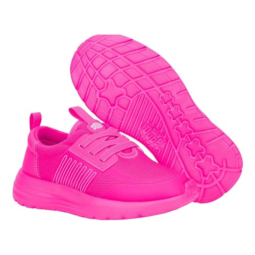 HEYDUDE Women's Sirocco Play Brights (Little Big Kid) Loafer3