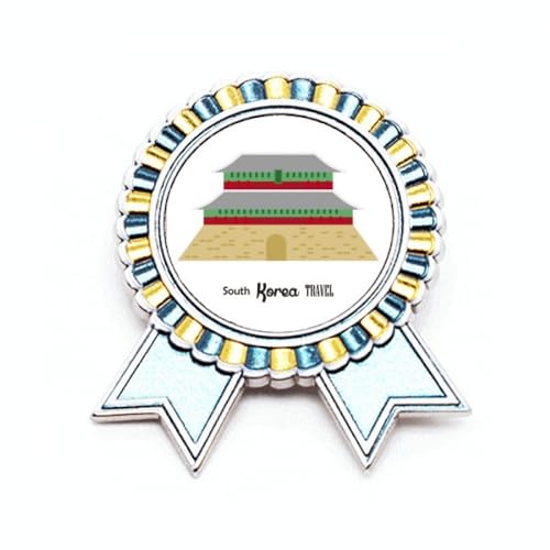 Badge de voyage en Corée du Sud, la médaille de prix idéale à offrir aux passionnés