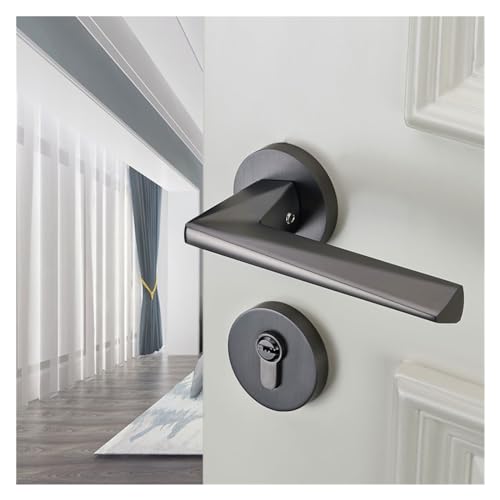 Cerradura magnética gris para puertas de madera de interior de 35-50mm 5