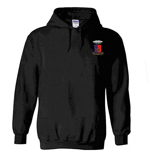 Greekgear Sigma Phi Epsilon SigEp Crest - Shield Emblem Hooded Sweatshirt