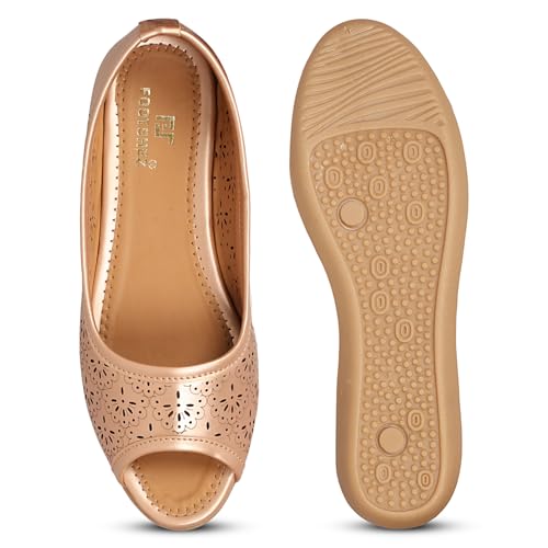 Image of Footshez Women's Black Ballet Flat | Women's Fashion Sandals Bellies-P