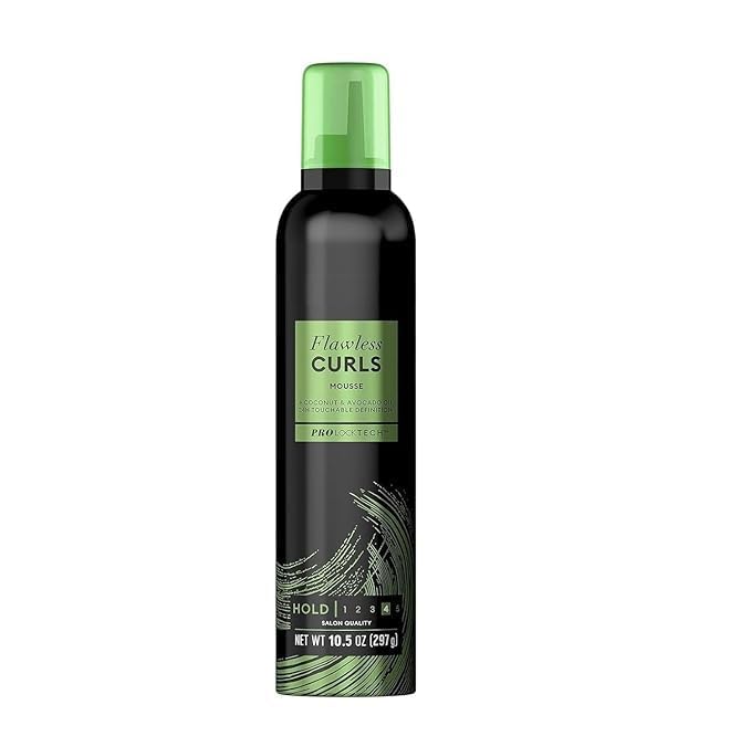 Tre semme Flawless Curls Nourishing Mousse With Coconut and Avocado Oil 10.5 oz (1 pack) - Image 3