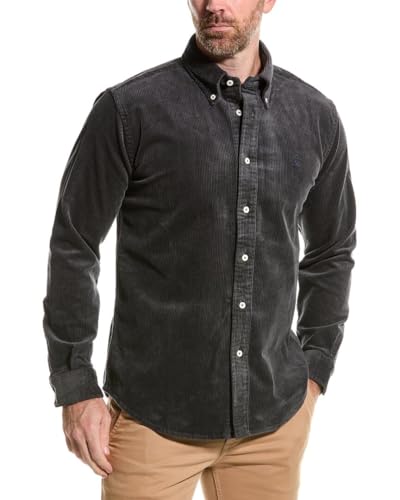 Chemise à bouton bas homme pour un style casual chic en velours Brooks Brothers