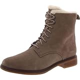 Doublure en fausse fourrure Clarks Clarkdale Lace - Femme - Bottines à lacets - 40.5 EU - Pebble Suede Warmlined - Mariage - Hiver - Confort - Randonnée pédestre