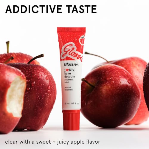 Image of Glossier Balm Dotcom Lip Balm & Universal Salve, I <3 NY, Untinted