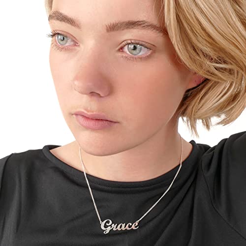 925 Sterling Silver Personalised Name Necklace – Custom Jewellery Gift for Women with Gift Box (Choose Name, Font & Finish in Silver, Gold, or Rose Gold) - Image 5