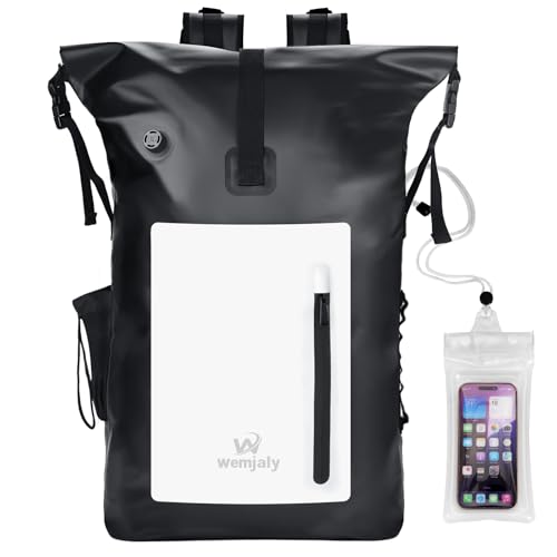Sac à dos étanche 30L protégeant votre tablette et téléphone de l'eau