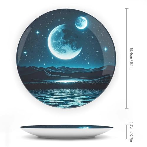 Plato Decorativo de Porcelana Bone China 6 pulgadas miniatura 2