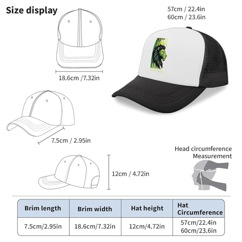 Gorra Trucker Hombre Ositerpz Color Allblack miniatura 4