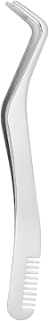 Eyelash Tweezers for Eyelashes - Professional Extension Tool, Point of Accuracy | Perfect Installation of Eyelashes and Detail Work | Essential for Filament Artists and Trade Shows Cover Eyebrow Shape