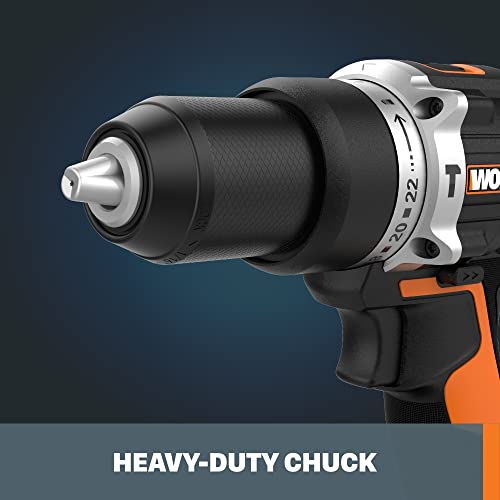 Worx Wx352L 20V Power Share 1/2" Cordless Hammer Drill #TOP4
