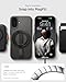 Spigen for iPhone 17 Case, Thin Fit MagFit [TPU Covered Camera Control] [Compatible with MagSafe] - Gunmetal