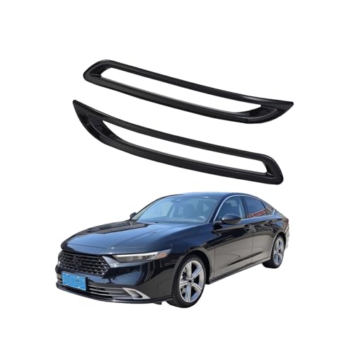 Rear Fog Light Cover Trim for Honda Accord 2023 2024 2025 2026, Premium ABS Plastic Fog Lamp Protector, Anti-Scratch Exterior Decorative Trim, Easy Installation Car Accessories.