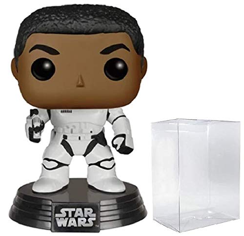 Star Wars: The Force Awakens - Finn as First Order Stormtrooper Pop! Vinyl Figure (Includes Compatible Pop Box Protector Case)