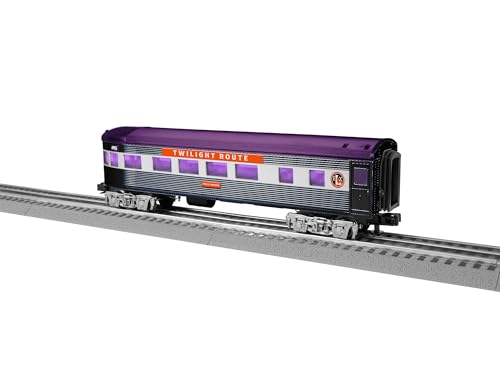 Lionel Halloween Full Moon Observation Car O Gauge Model Train Coach Car