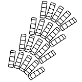 Abaodam 20 Correas Elásticas para Montaje de Soporte de Cámara de Salpicadero Espejo Retrovisor Aplicables para Coches Bicicletas y Motocicletas Accesorio Exterior Resistente y