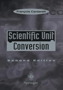 Livres Couvertures de SCIENTIFIC UNIT CONVERSION. Second Edition