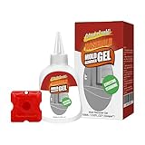 Gel antimuffa ad azione rapida, detergente antimuffa e antimuffa per lavatrice, guarnizione in gomma, bagno, cucina, piastrelle, malta e sigillante, gel a penetrazione profonda con design facile da