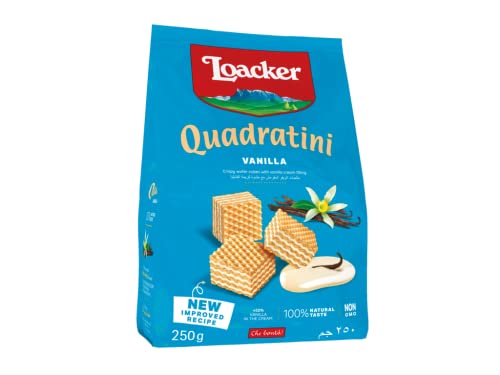 Loacker Quadratini Vanile Wafer 250 g