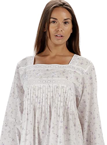 The 1 for U Victorian Nightgown - Night Dress for Women Sleepwear, Kate 100% Cotton Gown3