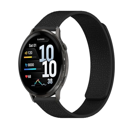 Correa de silicona 18mm para Garmin y relojes miniatura 1